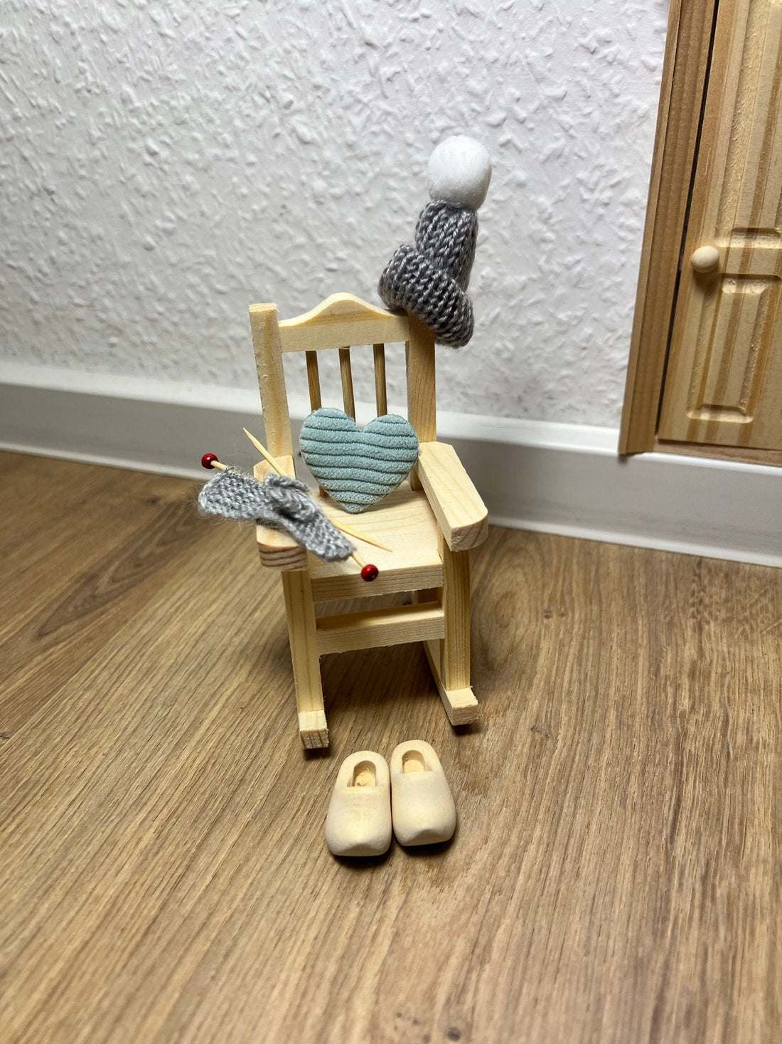 Wichtel Holzschuhe Zubehör Miniatur